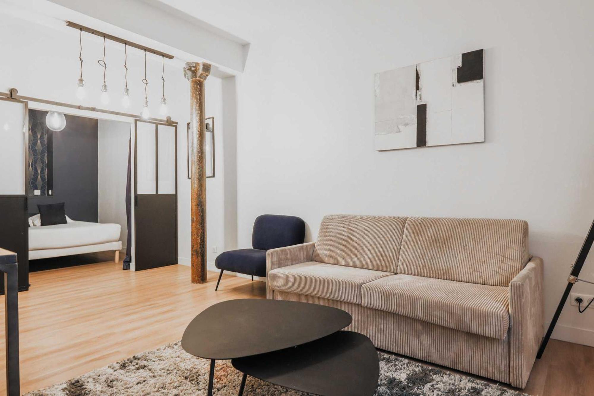 Modern Apartment 1Br- 4P Le Marais Quarter Paris Exterior foto